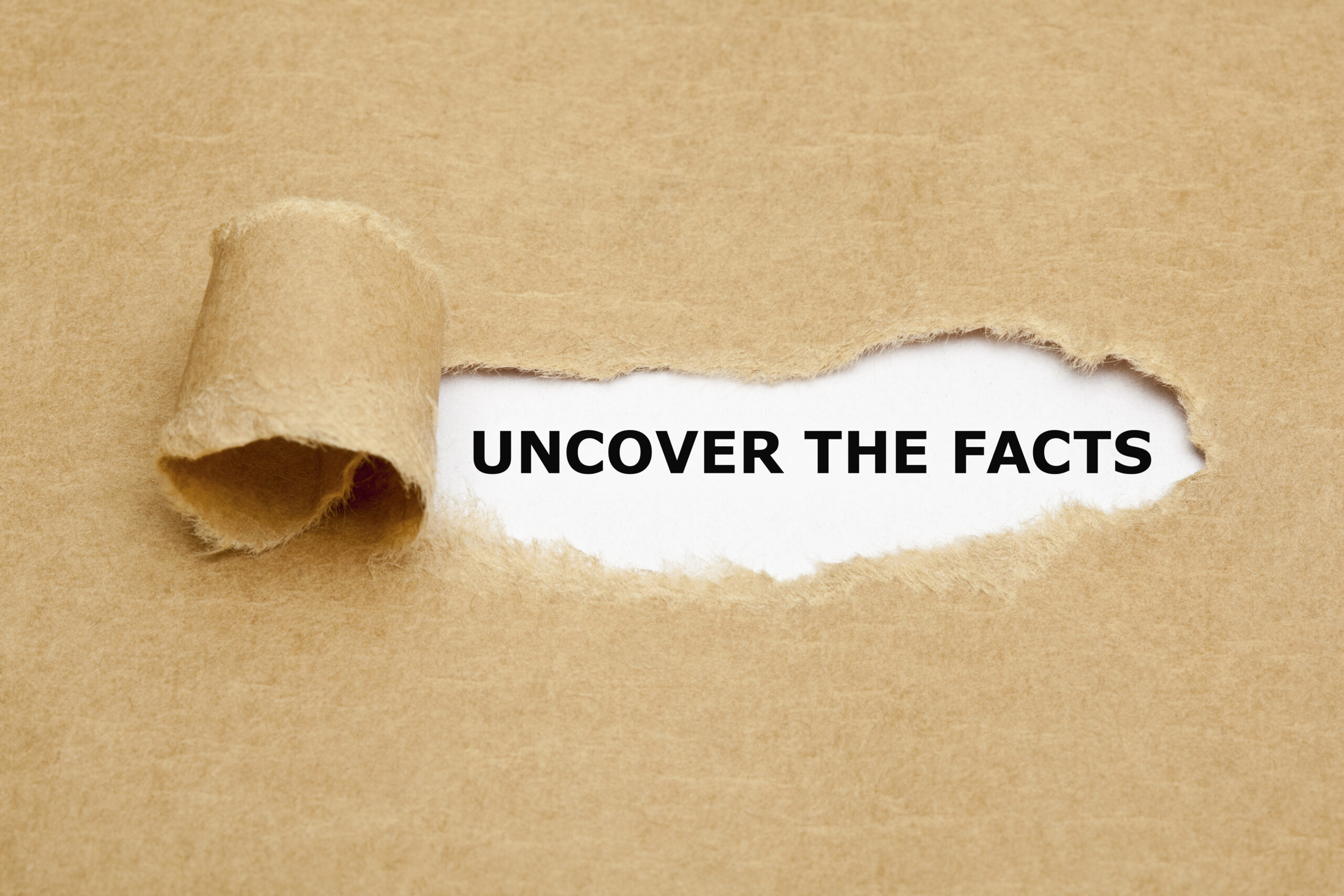 Uncover The Facts appearing behind torn brown paper.. 7 Damaging Myths About Gasification and other gasification industry insights over on EQTEC News page.