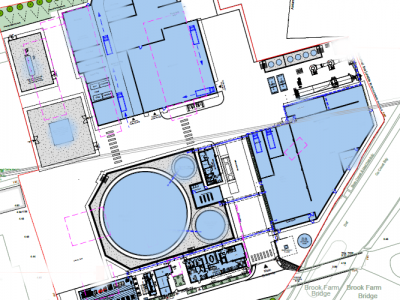 Blueprints of a EQTEC Gasification project in Southport.